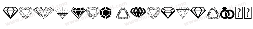 natural diamond字体转换